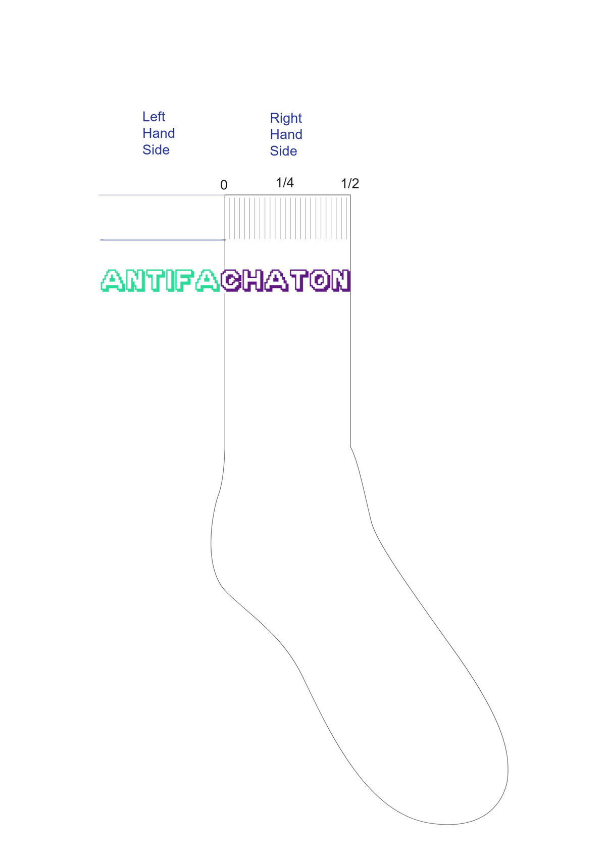 PRE ORDER - ANTIFACHATON Glitter Sport Socks