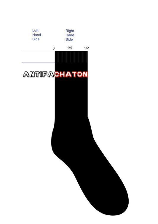PRE ORDER - ANTIFACHATON Glitter Sport Socks