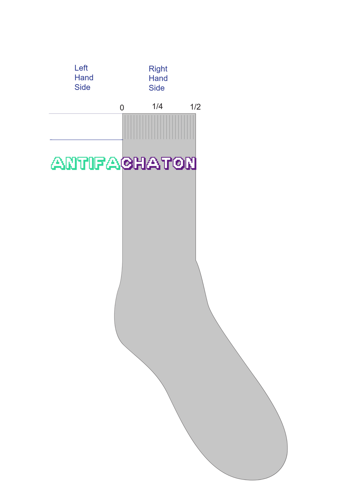 PRE ORDER - ANTIFACHATON Glitter Sport Socks