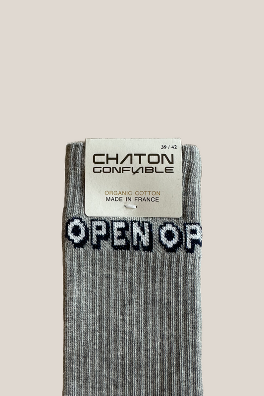 Chaussettes OPEN Grises